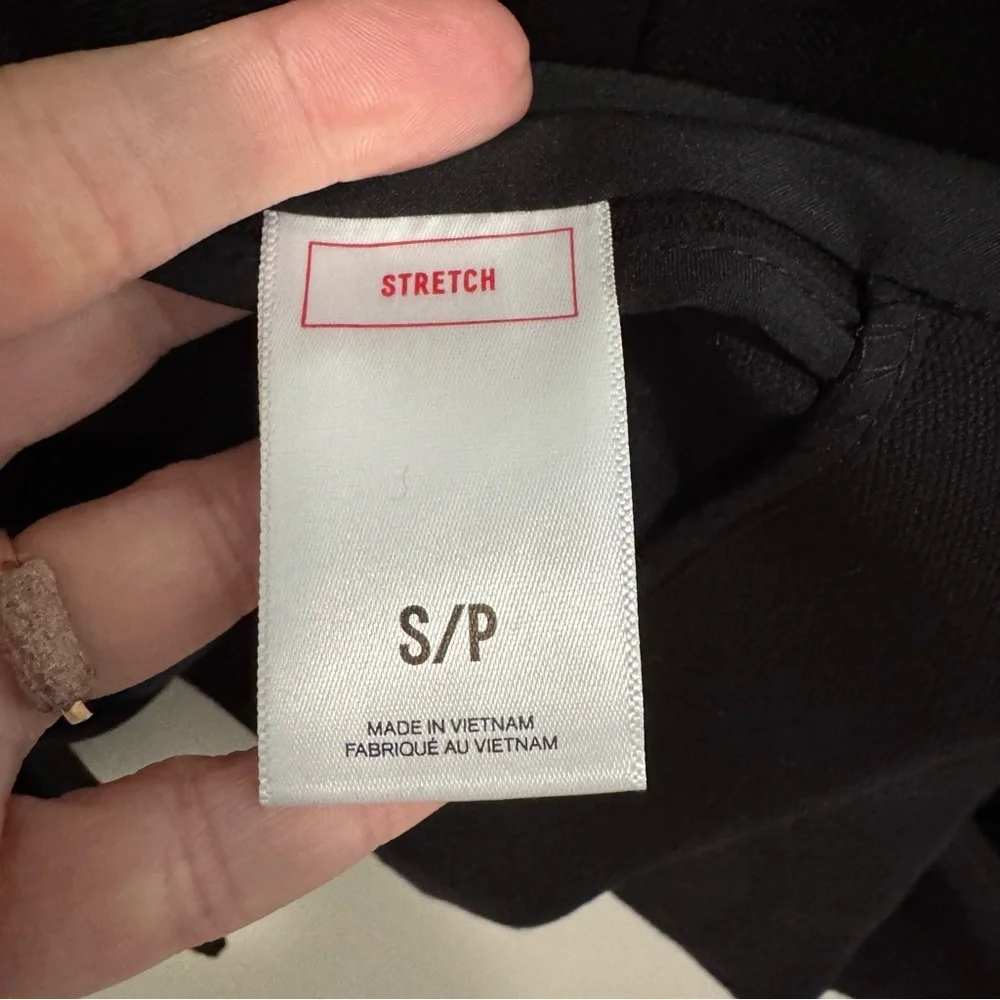 Express Black Button Blazer